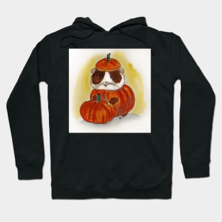 Pumpkin Guinea pig cavy! Fall, Thanksgiving, Halloween Hoodie